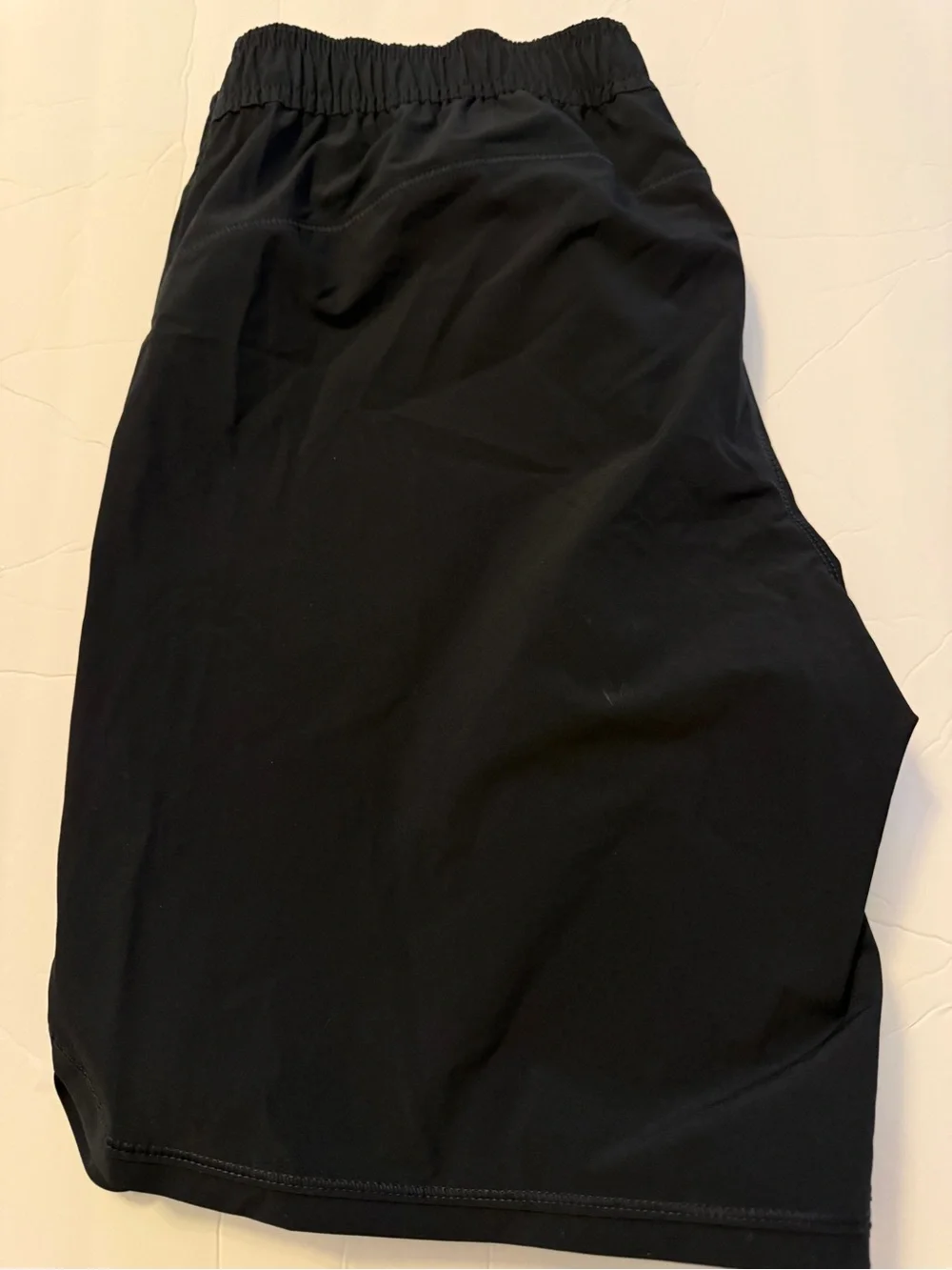Women’s lands end 9 “ board Black Swim Shorts - Classic Drawstring size 12